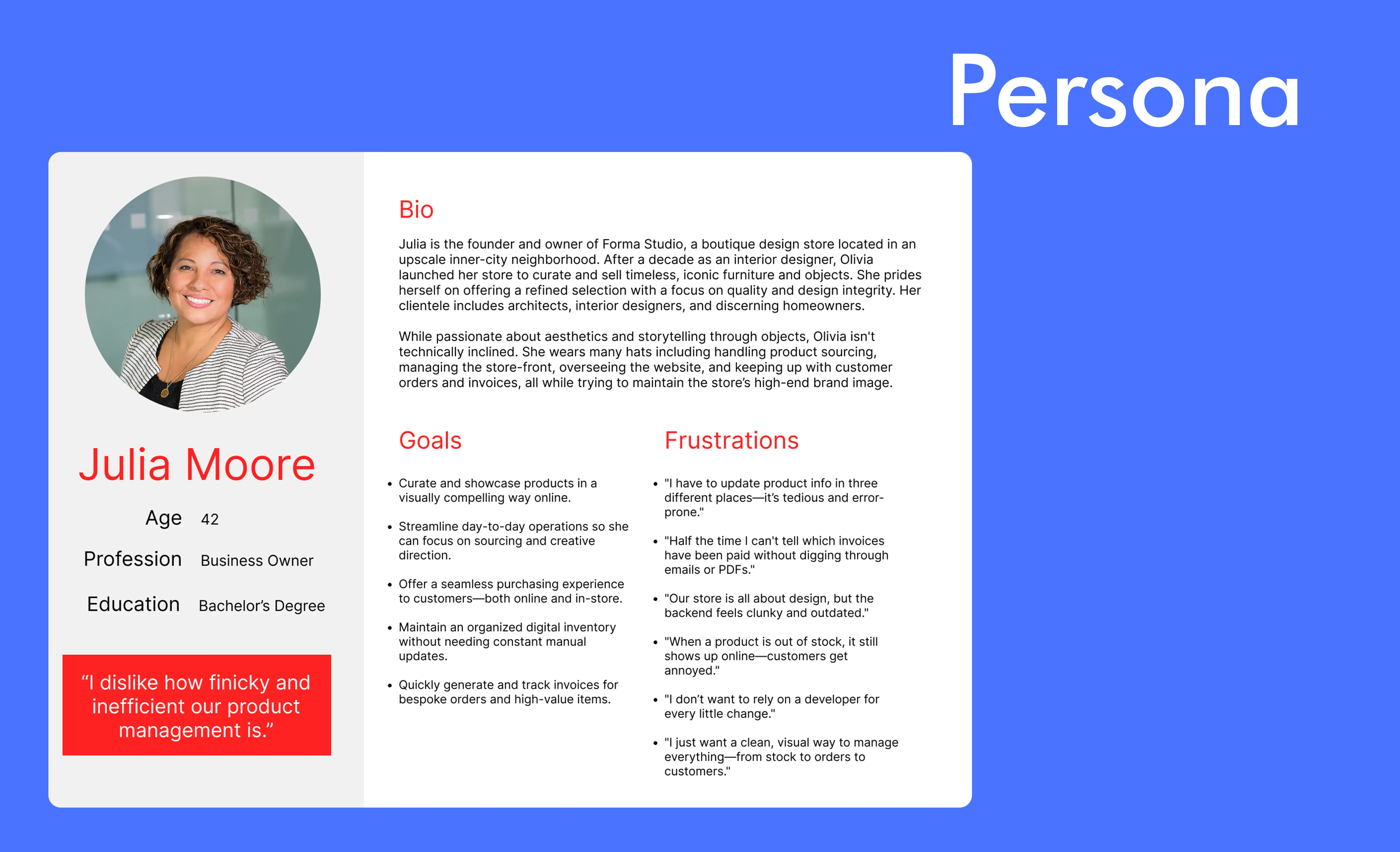 Client Persona