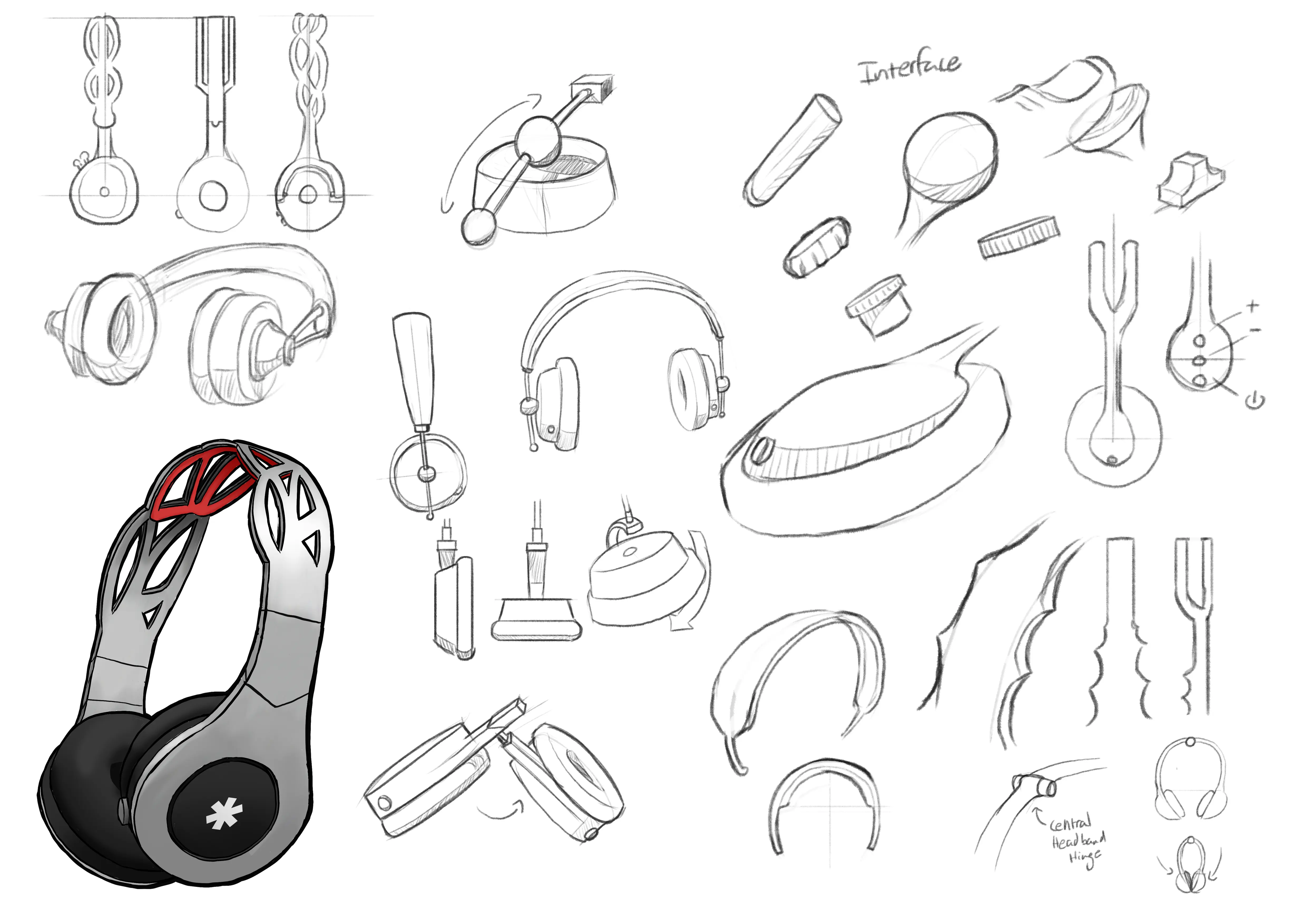 Angel development drawings/concepts.