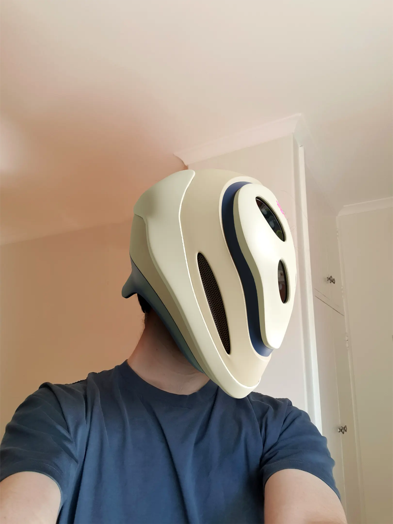Cyber Helmet in Context Image