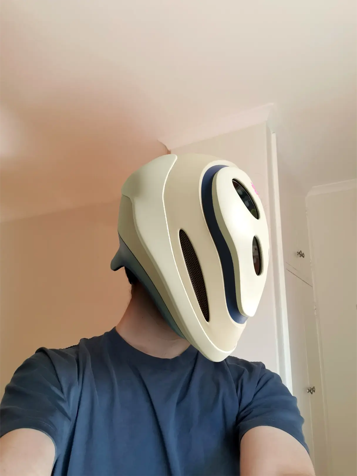 Cyber Helmet in Context Image